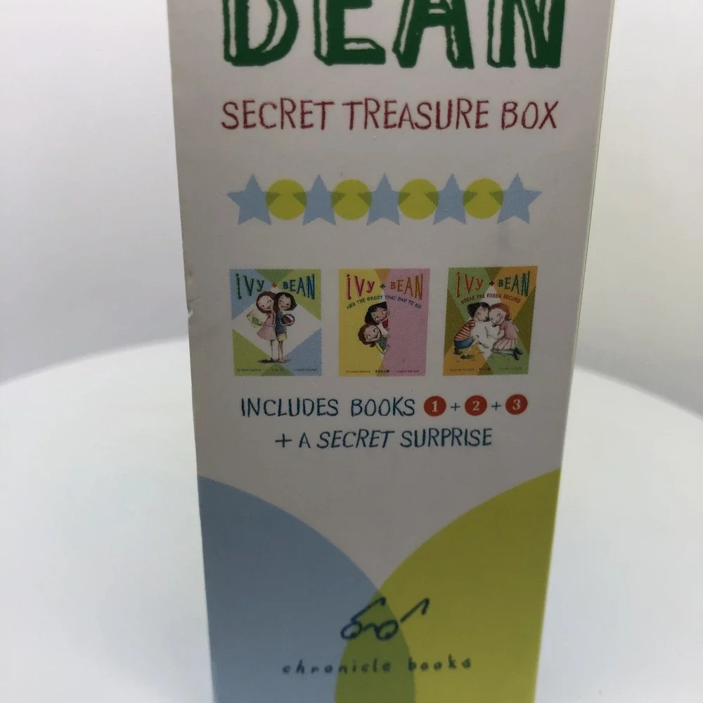 Ivy & Bean 1-3 Book Set + Secret Box & Journal Annie Barrows Like‎ New Books
